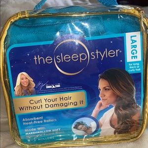 The sleep styler/Curl your hair, no damage